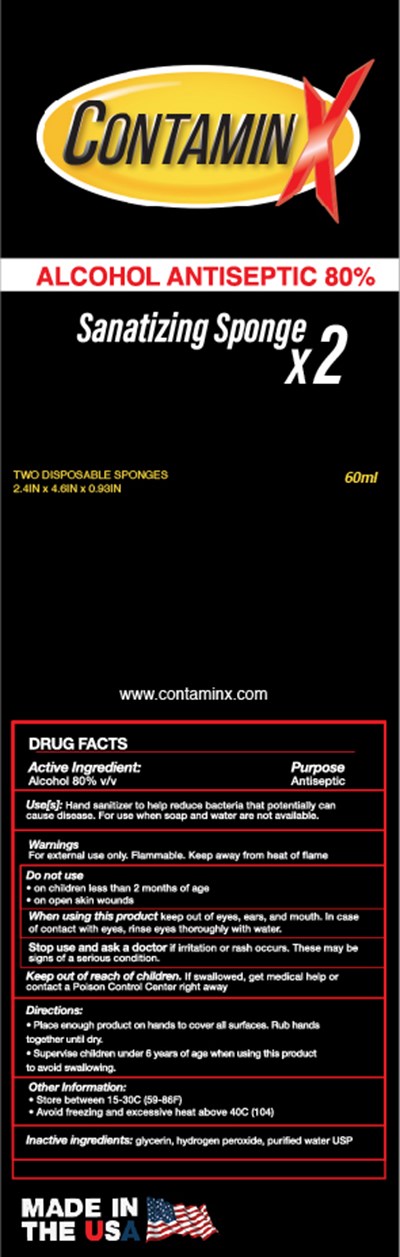 2 Sponges (Contaminx Lable 13)